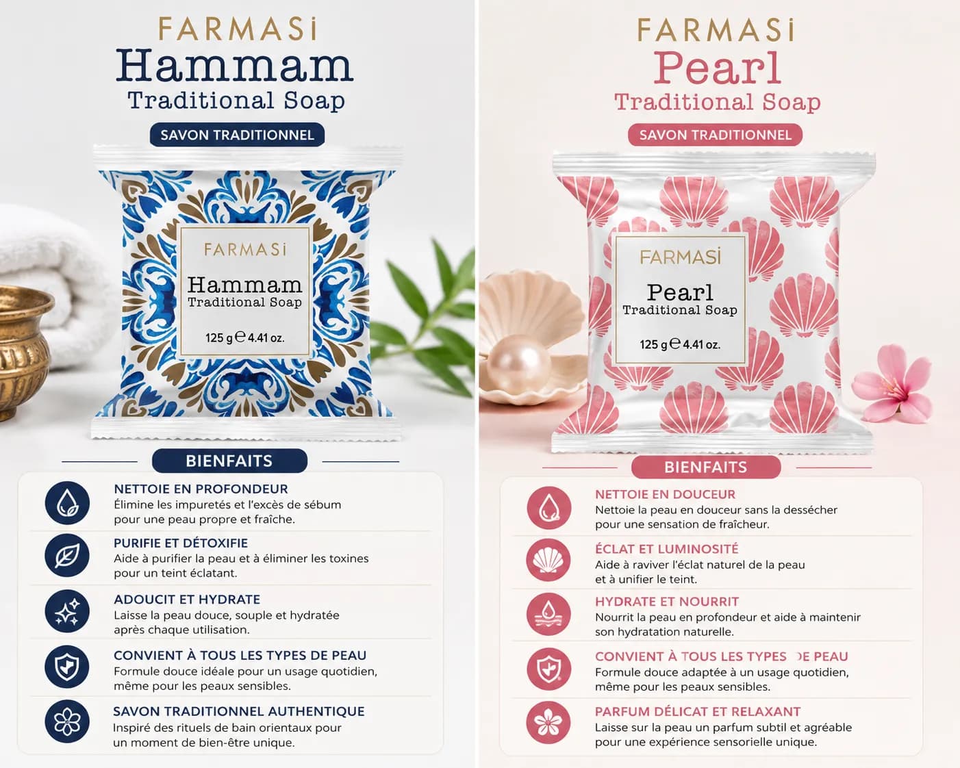 Savons et Soins Visage Farmasi